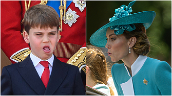 Сериозната заповед на Кейт Мидълтън към принц Луи по време на „Trooping the Colour“ 