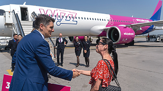 Wizz Air празнува 30 милиона пътници в България