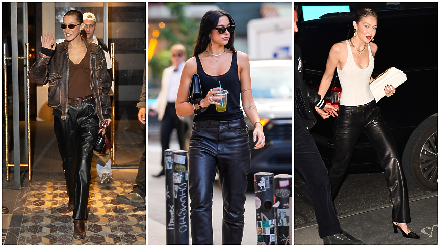 5 тайни как да носите кожени панталони тази зима за повече топлина и стил