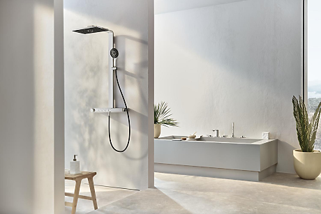 GROHE Rainshower Aqua Pure: когато банята започне да работи за вашия уелнес