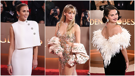 Блясък и стил: най-добре облечените звезди на наградите „Златен глобус“ 2026