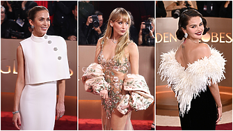 Блясък и стил: най-добре облечените звезди на наградите „Златен глобус“ 2026