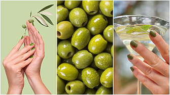 Маникюр с характер: мръсно мартини с маслинка, моля! 