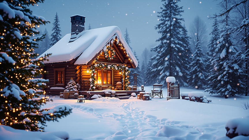 Нощта на Бъдни вечер - най-вълшебното време от годината, в което небето се отваря и сбъдва желания