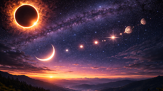 Февруарското космическо шоу: Огнен пръстен, парад на планетите и среща на Венера и Меркурий