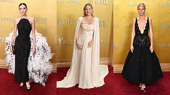 Блясък по холивудски: Най-добре облечените звезди на наградите SAG 
