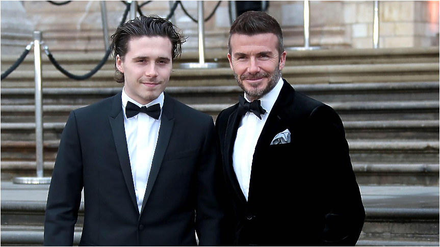 Пореден драматичен удар: Бруклин Бекъм заличи татуировката, посветена на баща му 