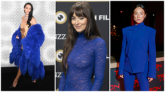 Кобалтово синьо - новата мания на звездите