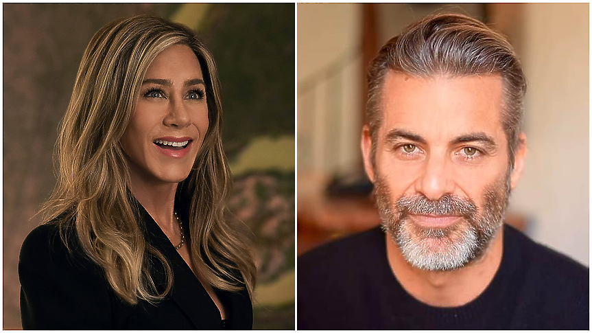 Дженифър Анистън и Джим Къртис споделят сладка целувка в чест на 57-ия рожден ден на актрисата