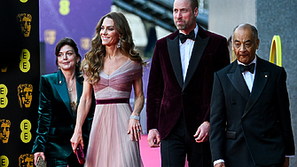 Разтревожени и напрегнати: Кейт Мидълтън и принц Уилям не изглеждаха добре на наградите БАФТА