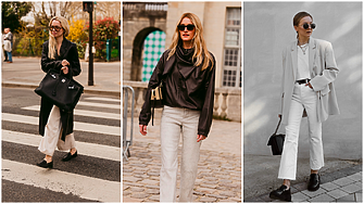 4 идеи как да носите бели дънки в града тази пролет