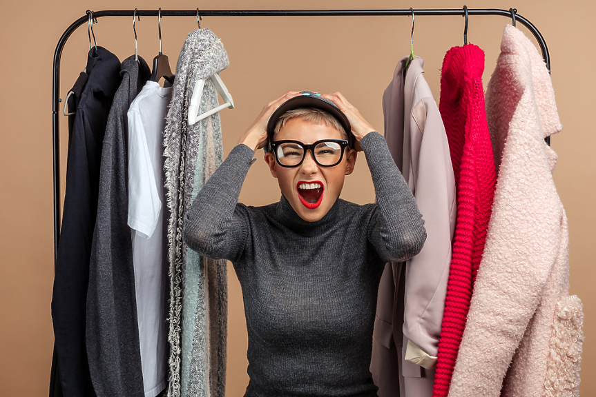Кошмарът на всяка жена – парадоксът „Нямам какво да облека“