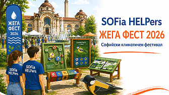 SOFia HELPers подкрепиха първото издание на „ЖЕГА ФЕСТ“ 2026